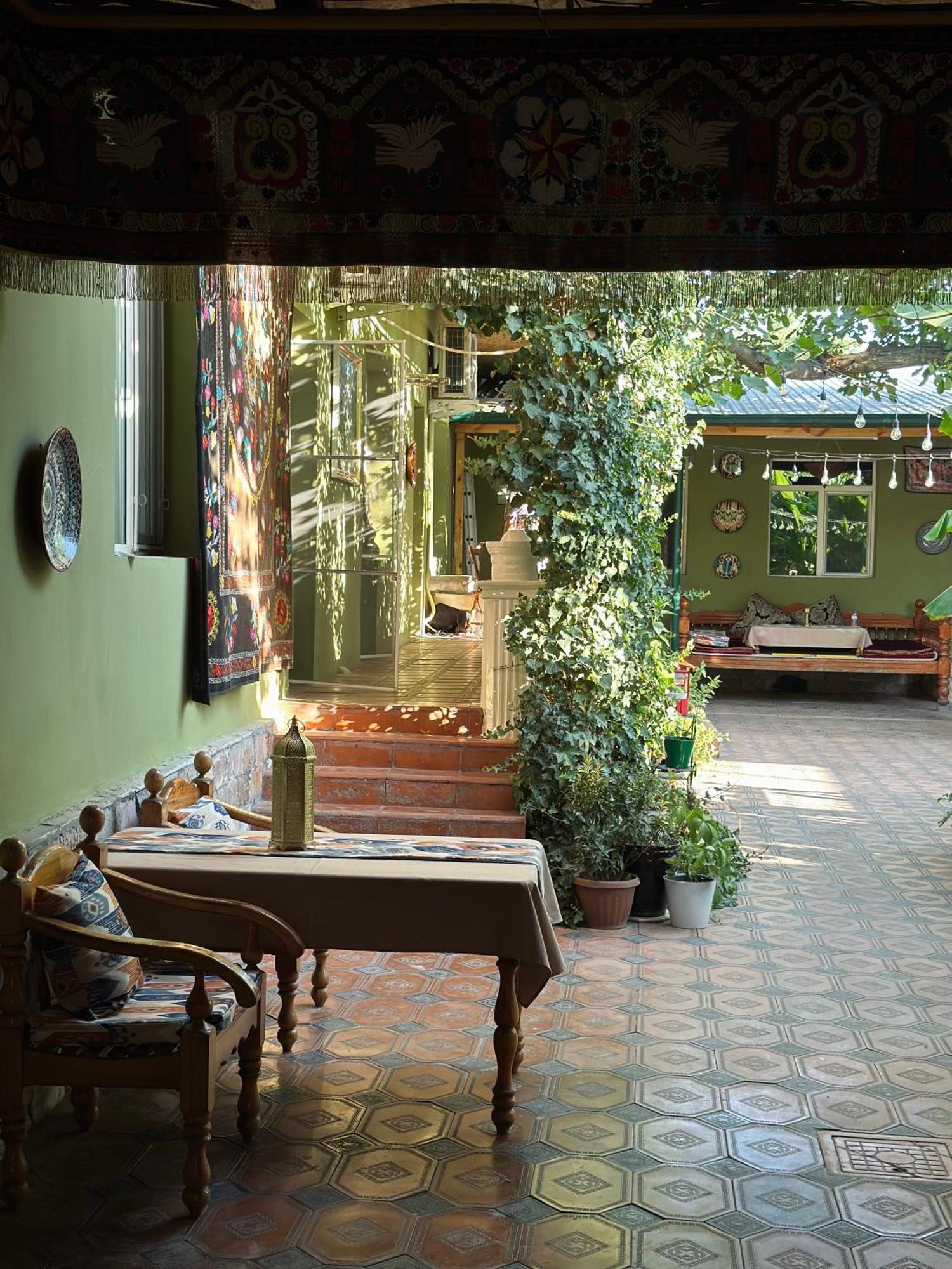 טשקנט Green Yard Boutique Guesthouse מראה חיצוני תמונה