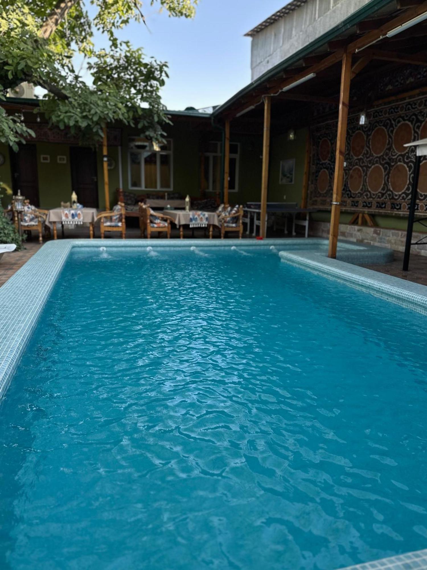 טשקנט Green Yard Boutique Guesthouse מראה חיצוני תמונה