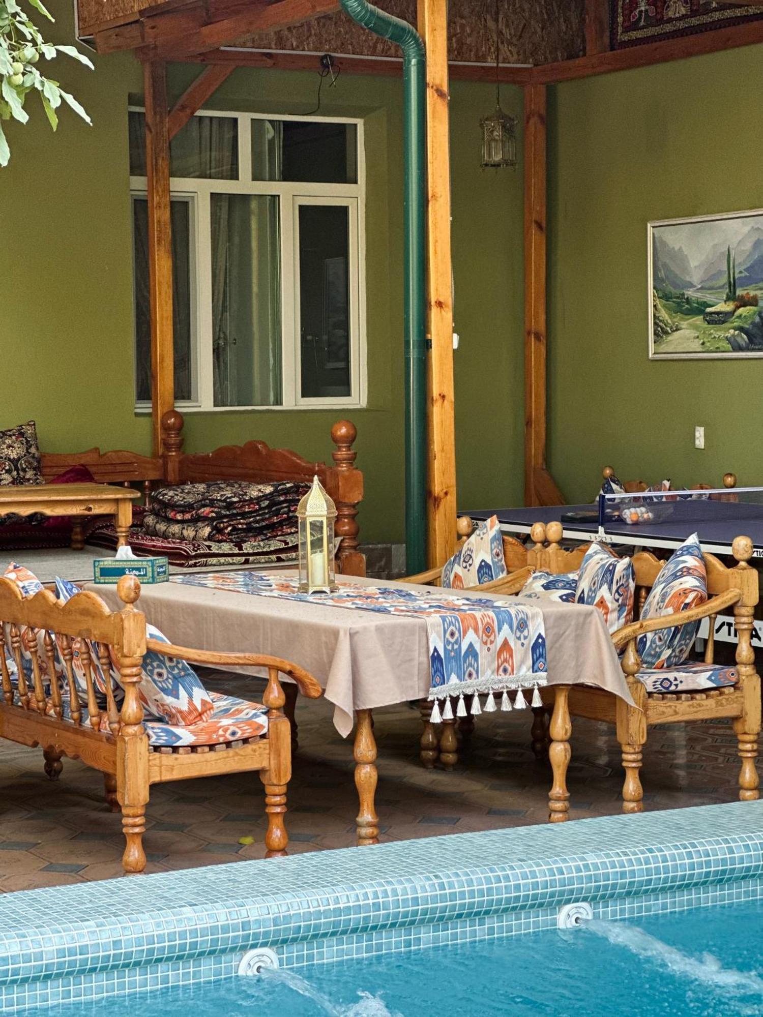 טשקנט Green Yard Boutique Guesthouse מראה חיצוני תמונה