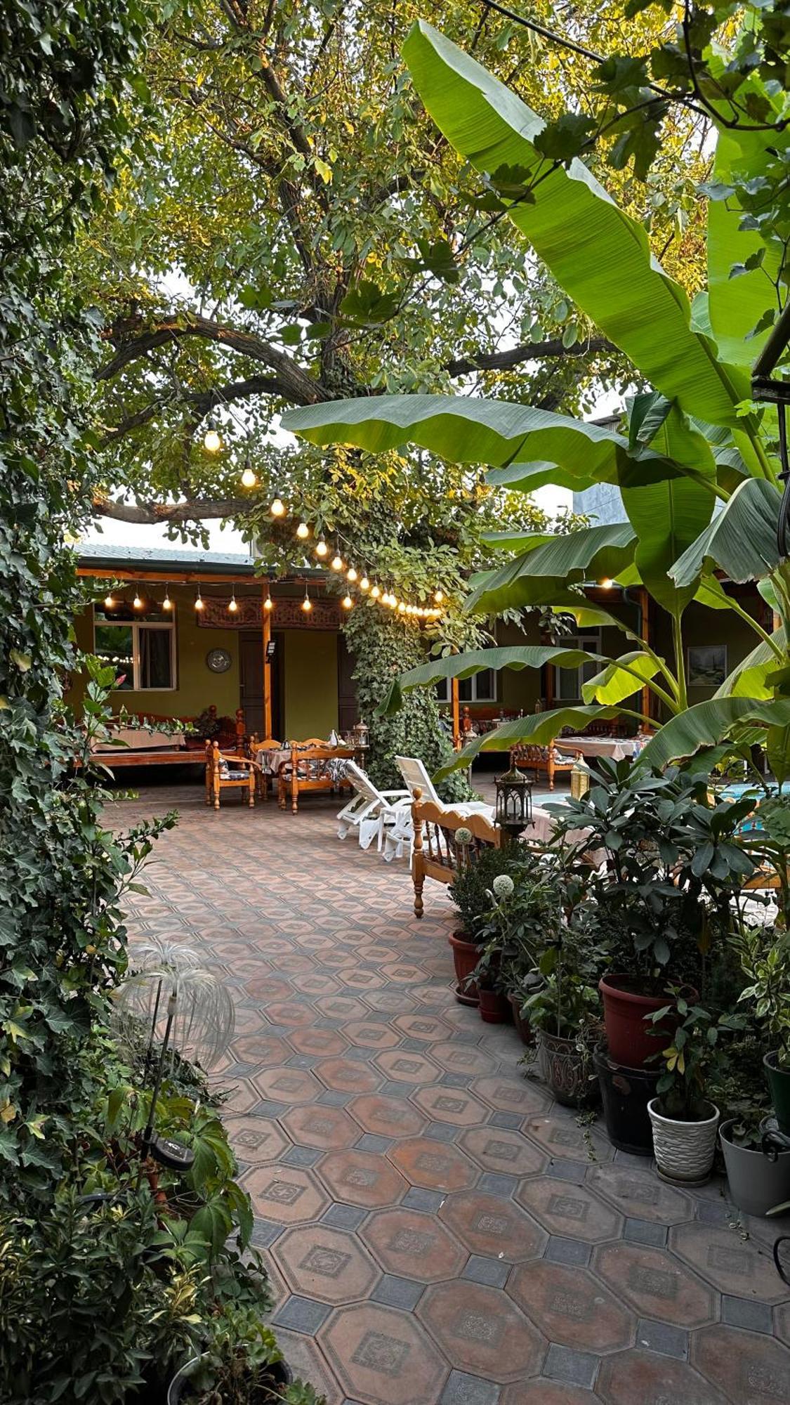 טשקנט Green Yard Boutique Guesthouse מראה חיצוני תמונה